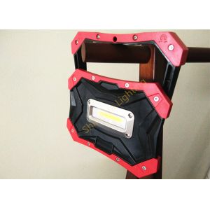 Powerful COB Rechargeable Led Work Light Adjustable Portable 4 AA Batteries