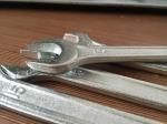 KM High quality for double open end spanner different types with chrome