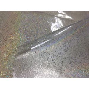 0.15mm Tpu Leather Laminated With Shining Little Stars Matt / Gloss Color