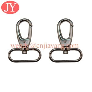 custom fashion handbag bag metal fitting, spring snap hook