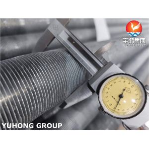 ASTM B163 Incoloy 825 Extruded Fin Tube With Aluminum Fin For Air Cooled