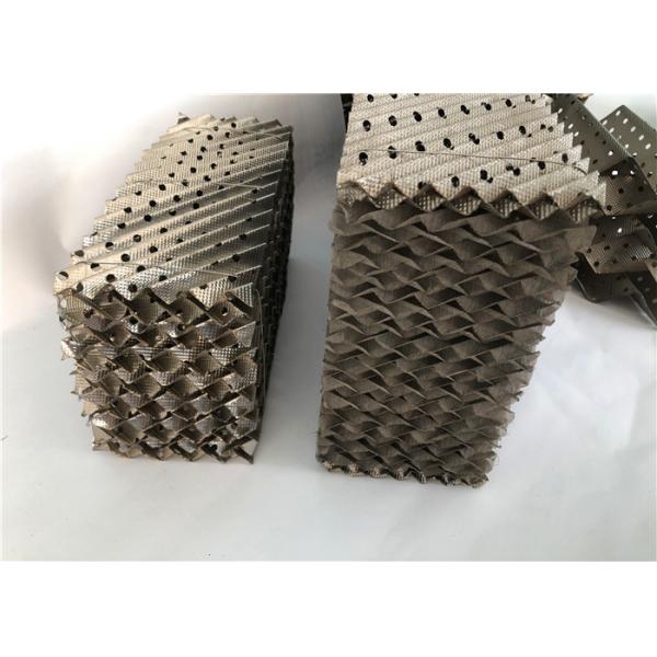Quality SS Mass Transfer Metal Structured Column Packing 125Y Use In Petrochemical wholesale