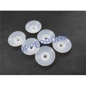 China Tobacco Industry White Suction Cap Bowl With Good Ageing Resistance on sale