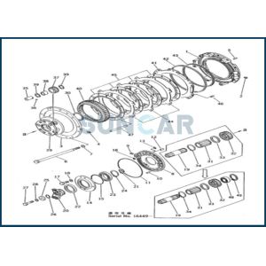 144-15-22881 1441522881 Seal Ring For Bulldozer D275A-5R D85MS-15