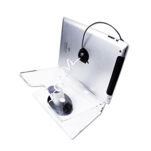 Acrylic Alarm DC5V 1000MA Tablet Security Display Stand
