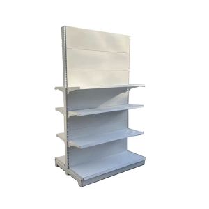 New Economical Cost convenience store shelves 2 way gondola display shelf