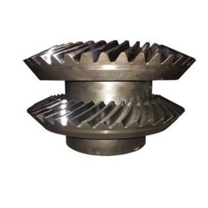 China Reducers Forging Ratio 60 35SIMN Small Steel Bevel Gear on sale