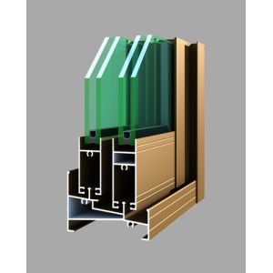 6000 Series Window Aluminum Profile Elegant Appearance Modern Design