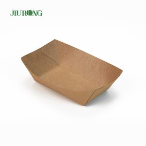 Corrugated Disposable Paper Lunch Boxes Biodegradable Custom LOGO printing ODM