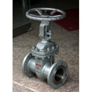 Thread Position of Valve Rod Inside Gate Valve DIN F4 SS304 for Industrial Usage