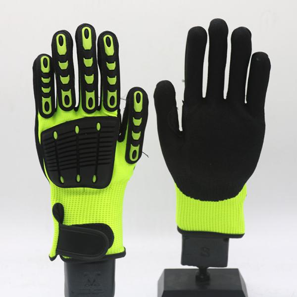 Cut Resistant Level 5 Palm Coated Gloves Cut Resistant Hand Gloves For