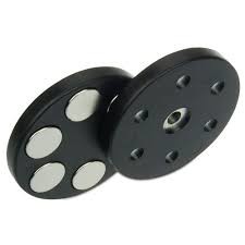 rubber coated neodymium pot magnet with hook