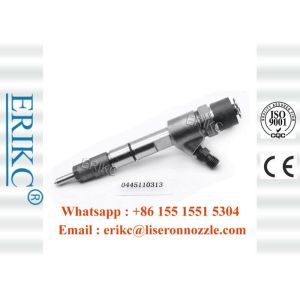 China ERIKC 0445110313 Bico Injection Pump Injector 0 445 110 313 CR Fuel Injector Assembly 0445 110 313 for JAC on sale