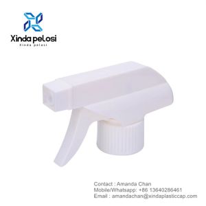 Custom Size Plastic Trigger Sprayer Head Trigger Spray For Mist Spray Bottle