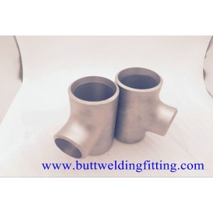 Butt Weld Fittings 2''x1-1/4'' SCH10S Copper Nickel 70/30 ASME B16.9 Pipe Tee