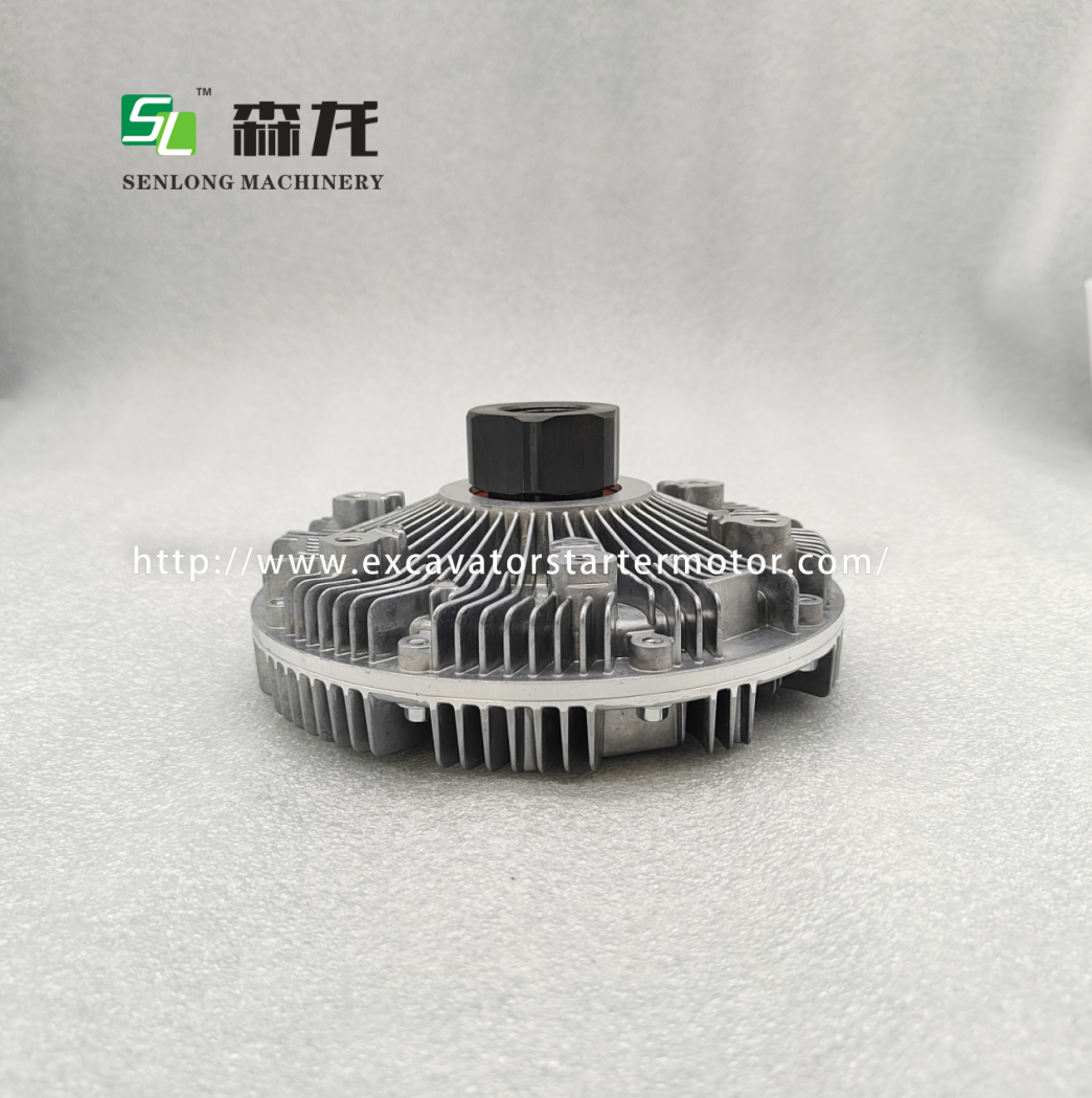 Durable Fan Clutch Assembly 353846A1 - Replaces for Case Steiger STX Series & New Holland TJ Series Tractors | Reliable Cooling