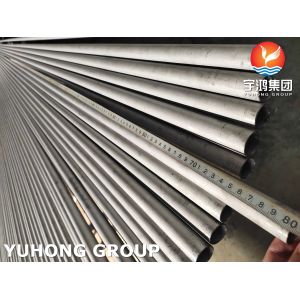 China ASTM A789 S31803 Duplex Stainless Steel Seamless Tube Chemical Process Plant on sale