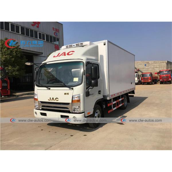 JAC 4X2 5T Refrigerator Box Truck For Transporting Frozen Fish