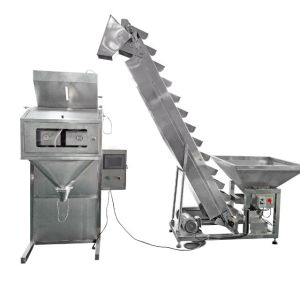 Industry Granule Packing Machine / Weighing And Bagging Machine 2 Weighter