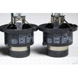 DC H4 D4R HID Ballast Lamp , 35W 55W 4200k Car Xenon HID Bulb