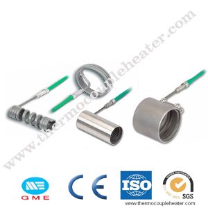 Injection Moulding Coil Heater With Thermocouple J Type / Electric Tube Heaters