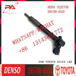 23670-0E020 23670-0E010 23670-09430 Toyota Diesel Injector For Fortuner 1GD-FTV