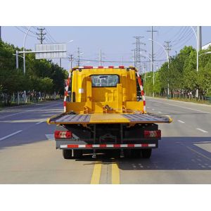 Lightweight JMC 4x2 Tow Trucks Wrecket Truck One Tow Two 4.2M Flatbed Body for