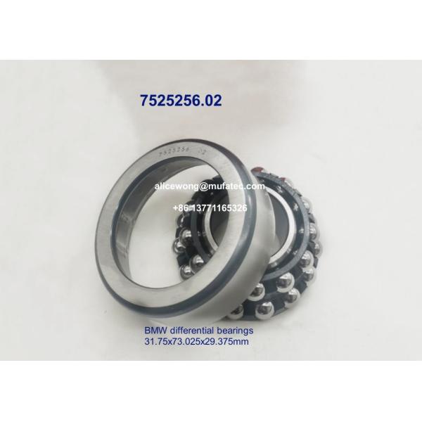 7525256.02 7525256 F-234975.10 BMW differential bearings double row ball bearings 31.75x73.025x24/29.375mm