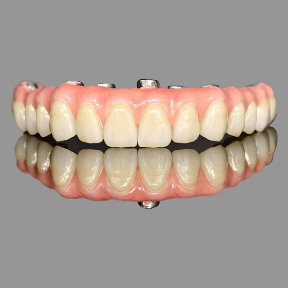 Quality Class I AOX Implants All On 4 Hybrid Titanium Screw Retained Full Zirconia wholesale