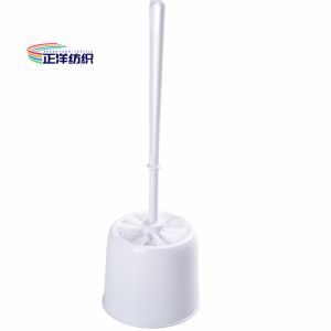 12.5cm Handle Cleaning Brush Microfiber With Filtration Cup White Plastic