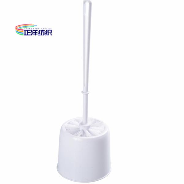 12.5cm Handle Cleaning Brush Microfiber With Filtration Cup White Plastic