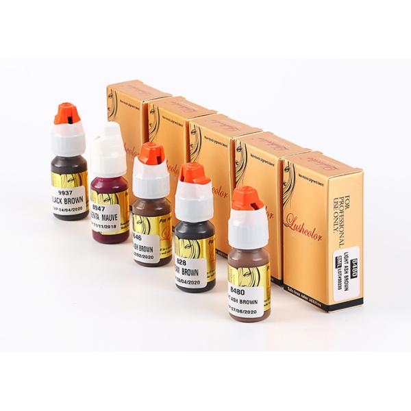 Quality 8ML Plant Essence Lushcolor Permanent Makeup Pigment For Training wholesale