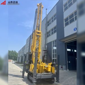 SL330S Crawler Water Well Drilling Rig 330m Depth Hydraulic System