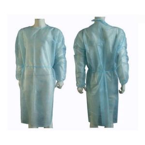 China Disposable Surgery Non Sterile Cotton Barrier Surgical Gown Aprons Online on sale