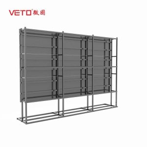 Narrow Bezel LCD Video Wall Vivid Image Layout Full HD LCD Panel Easy Installati
