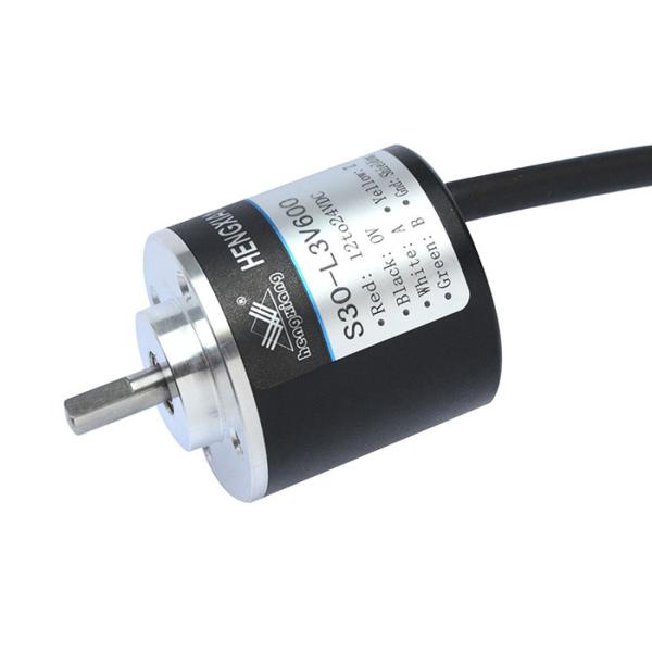 Lightweight Solid Shaft Encoder 4mm Axial Length 250 pulse CNC Optical Encoder