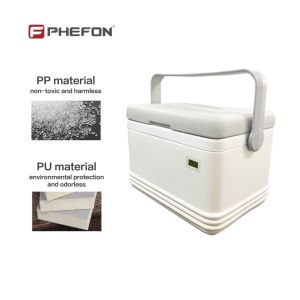 Insulation Type PU Foam Cold Chain Transportation Small Portable Cooler for