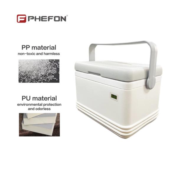 Insulation Type PU Foam Cold Chain Transportation Small Portable Cooler for