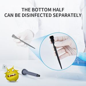 Fluorosilicone Rubber and Tetroxyethylene Adjustable Electronic Pipettes in Huge