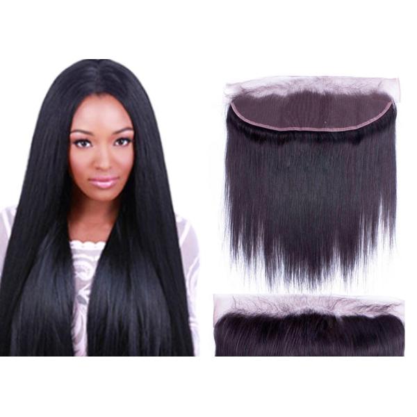 100% Premium Virgin Full Lace Frontal Closure Natural Color Thick From Top To