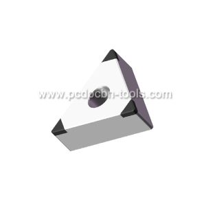 High Hardness PCBN Inserts Finish Turning High Strength Hardened Steel