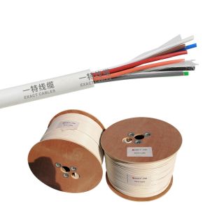 Stranded TCCAM LSOH Insulation and Jacket CPR Eca Alarm Cable with 7*0.2mm Drain