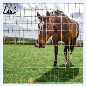 High Tensile Strength Grassland Weave Iron Wire Mesh Field Fence For Farm