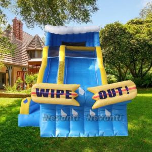 Cheap 5-10 Passengers Customized Size Inflatable Bouncer Water Slide with Blower 2024 Design for sale