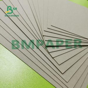 1mm 1000 Micron Book Binding Board Backing Gray For Packaging