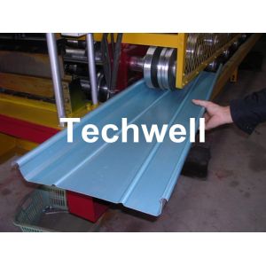 Taper Sheet Roll Forming Machine With Manual, Hydraulic Decoiler for Tapered