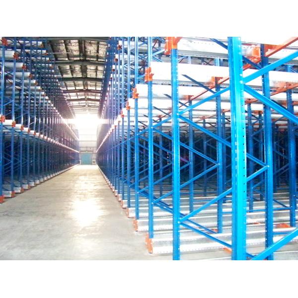 Semi Automatic Shuttle Pallet Racking Radio Shuttle Racking System Easy