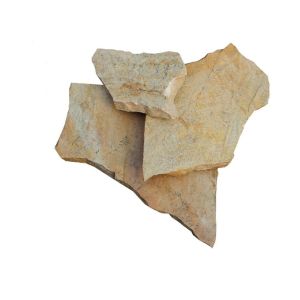 Yellow Slate Random Flagstone,Quartzite Crazy Stone,Irregular Flagstones,Plaza