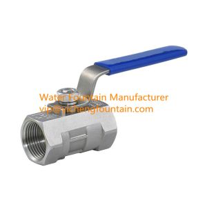 China 1/2 - 4 SS Brass Water Fountain Equipment Ball Valve Adjust Spray Fountain Nozzles on sale