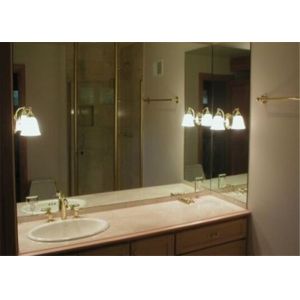 2mm 4mm 6mm Clear Float Type Silver Coated Mirror Glass for Decorative